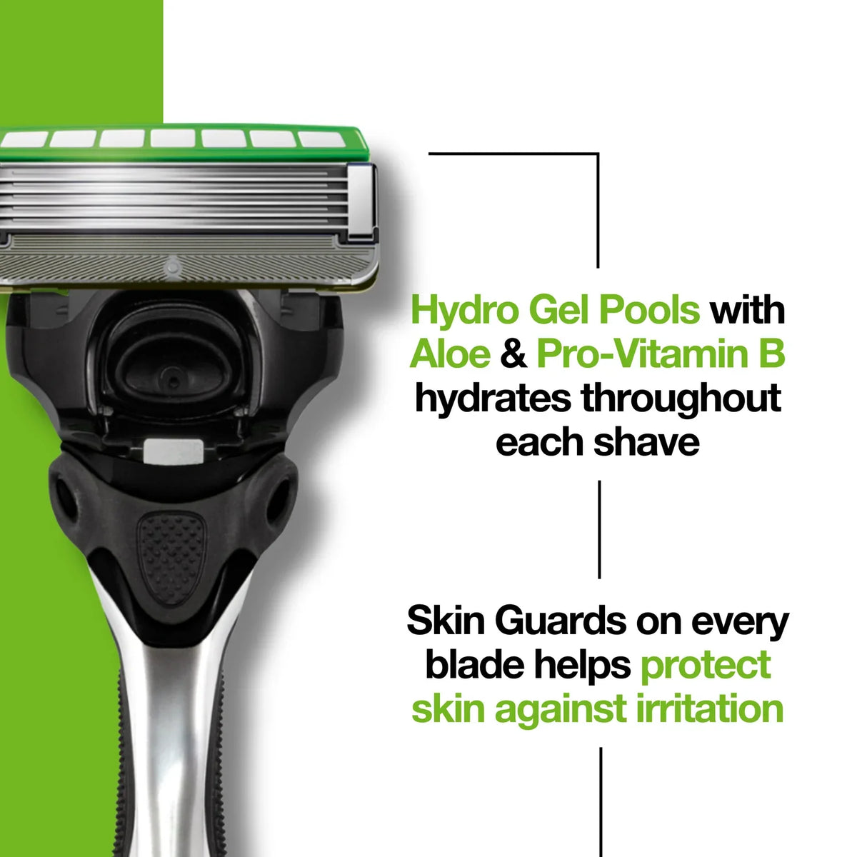 Hydro 5 Sensitive Men's Razor Blade Refills 8pk