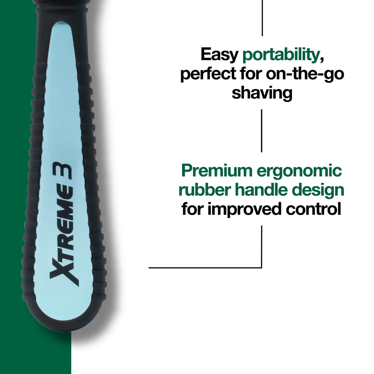 Xtreme 3 Sensitive Hybrid Men's Razor Handle + 6 Cartridges