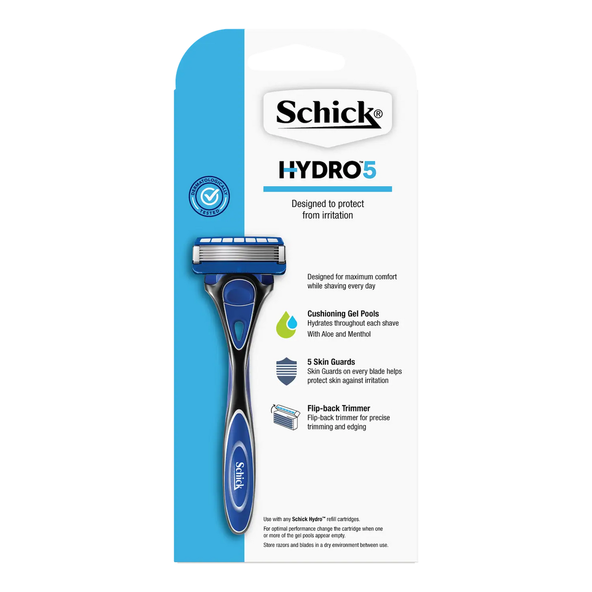 Hydro 5 Men's Razor Handle + 2 Cartridges
