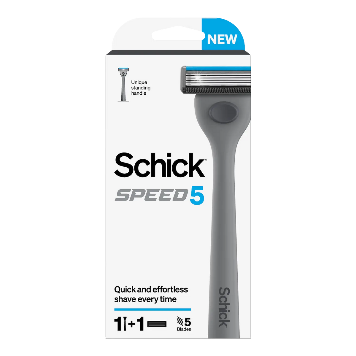 Speed 5 Men's Razor Grey Handle + 1 Cartridge