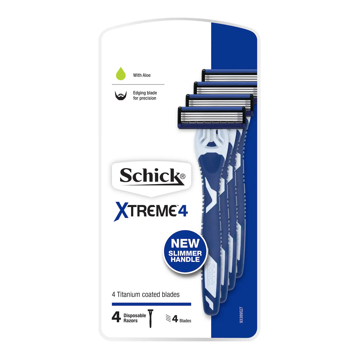 Xtreme 4 Men's Disposable Razor 4pk