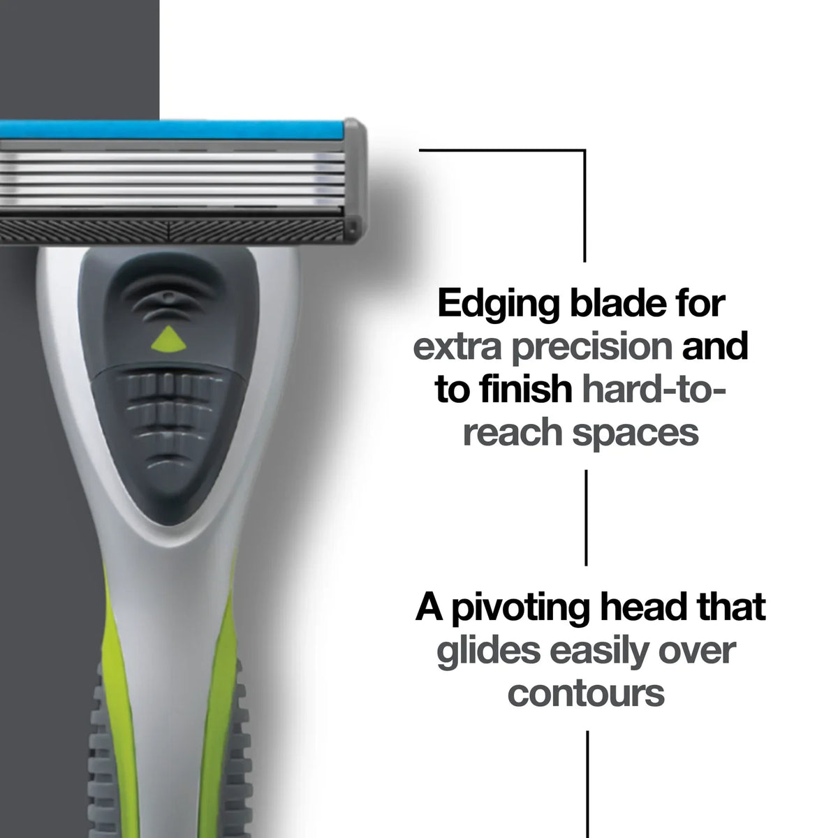 Quattro 5 Men's Razor Handle + 8 Cartridges