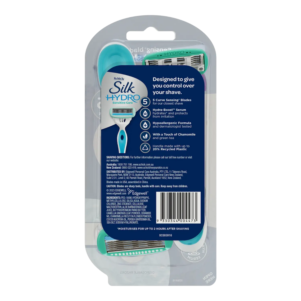 Silk Hydro Sensitive Care Disposable Razors 2pk