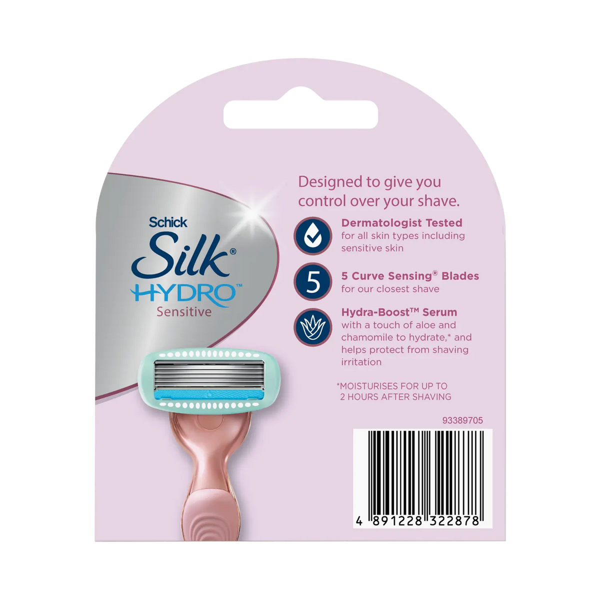 Silk Hydro Sensitive Razor Blade Refills 4pk