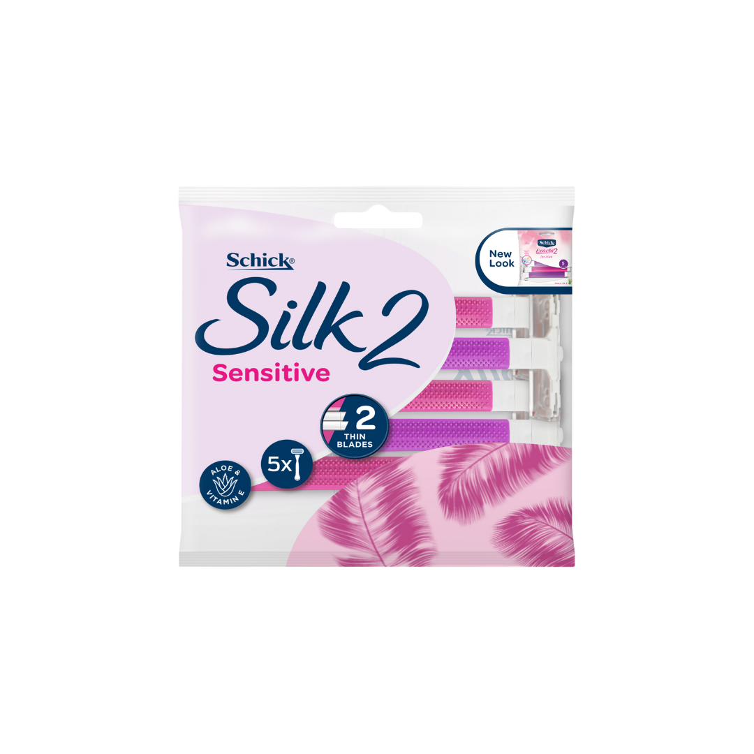 Silk 2 Sensitive Disposable Razors